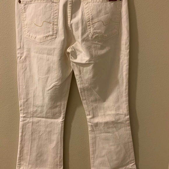 Distressed white 7 jeans - Picture 3 of 3